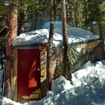 Little mountain hut - it was open!